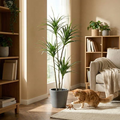 Kunst dracaena 'drakenbloedboom' - 165cm