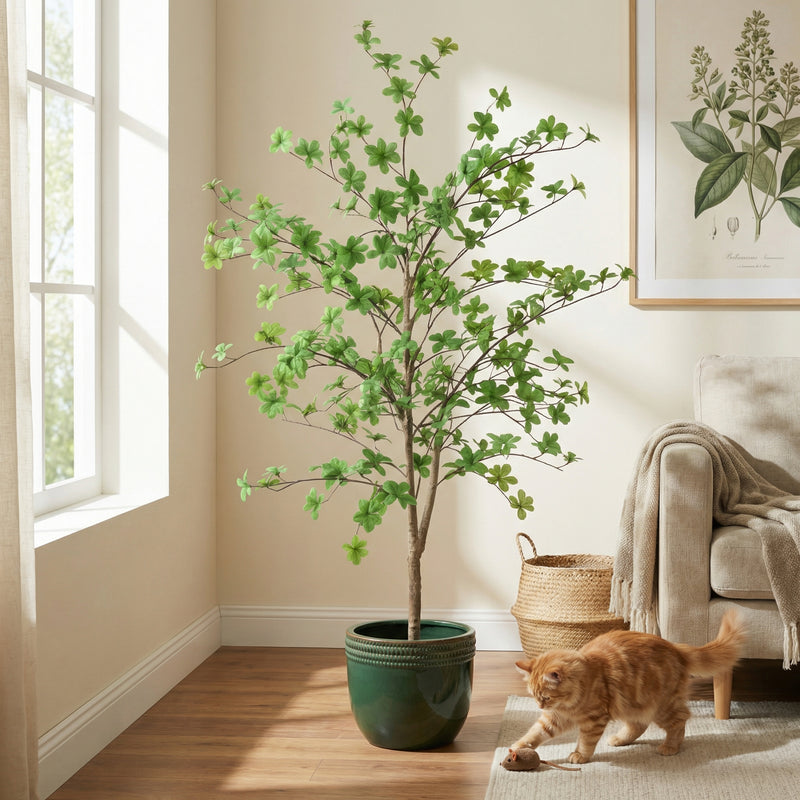 





Pianta Artificiale Tropaeolum | 130cm - Lifestyle foto kunstplant in interieur
