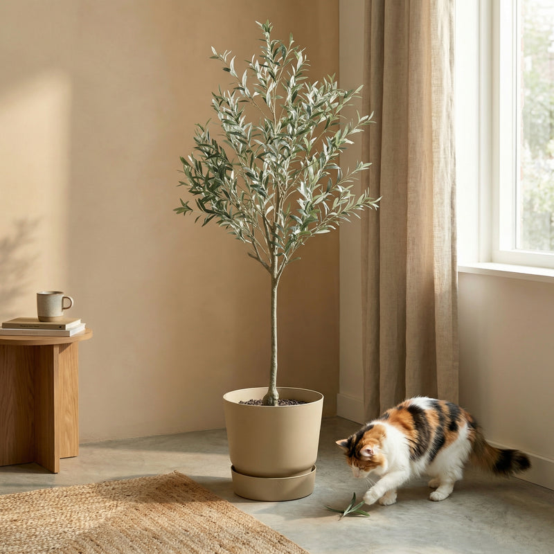 





Kunstplant Olijfboom | 169cm - Afbeelding 4
