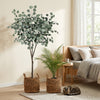 Slaapkamer Kunstplanten Set | Rustgevend Groen | Florafy