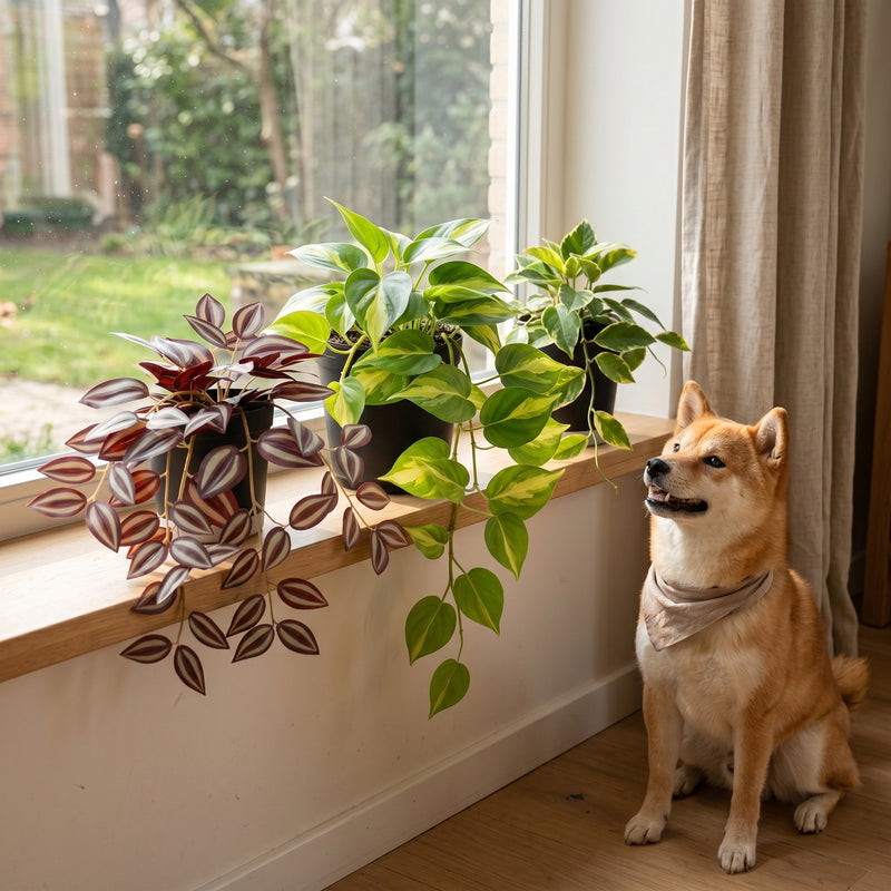 





Urban Jungle Hängepflanzen | Set B - Premium kunstplant van Florafy
