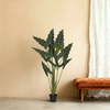 Pianta Artificiale Alocasia Orecchio d'Elefante | 140cm