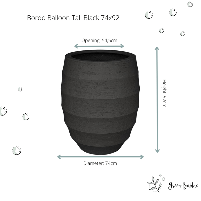 





Topf Bordo Tall Balloon Black - Afbeelding 4

