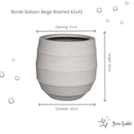 





Pot Bordo Balloon Sand - Lifestyle foto kunstplant in interieur
 thumbnail