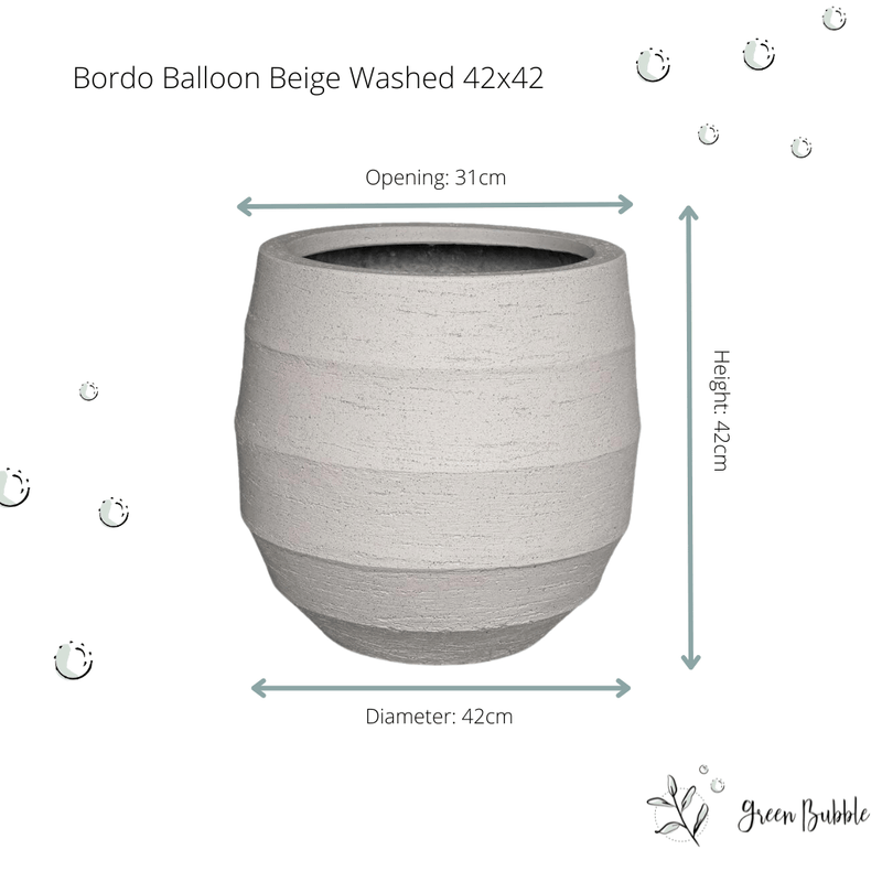 





Pot Bordo Balloon Sand - Lifestyle foto kunstplant in interieur
