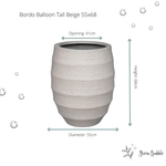 





Pot Bordo Tall Balloon Beige Washed - Lifestyle foto kunstplant in interieur
 thumbnail