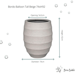 





Pot Bordo Tall Balloon Beige Washed - Afbeelding 5
 thumbnail