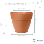 





Topf Elho Vibia Campana rund Terracotta - Lifestyle foto kunstplant in interieur
 thumbnail