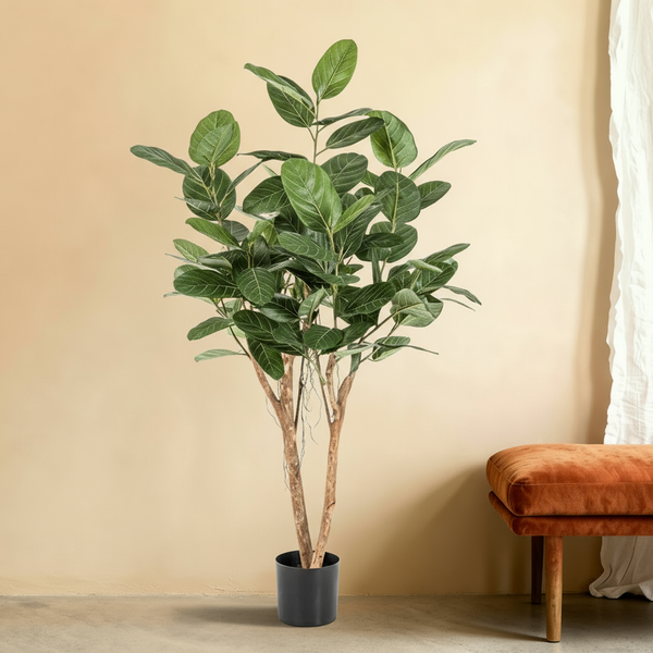 Sierlijke kunstficus 'vijgenboom' - 140cm