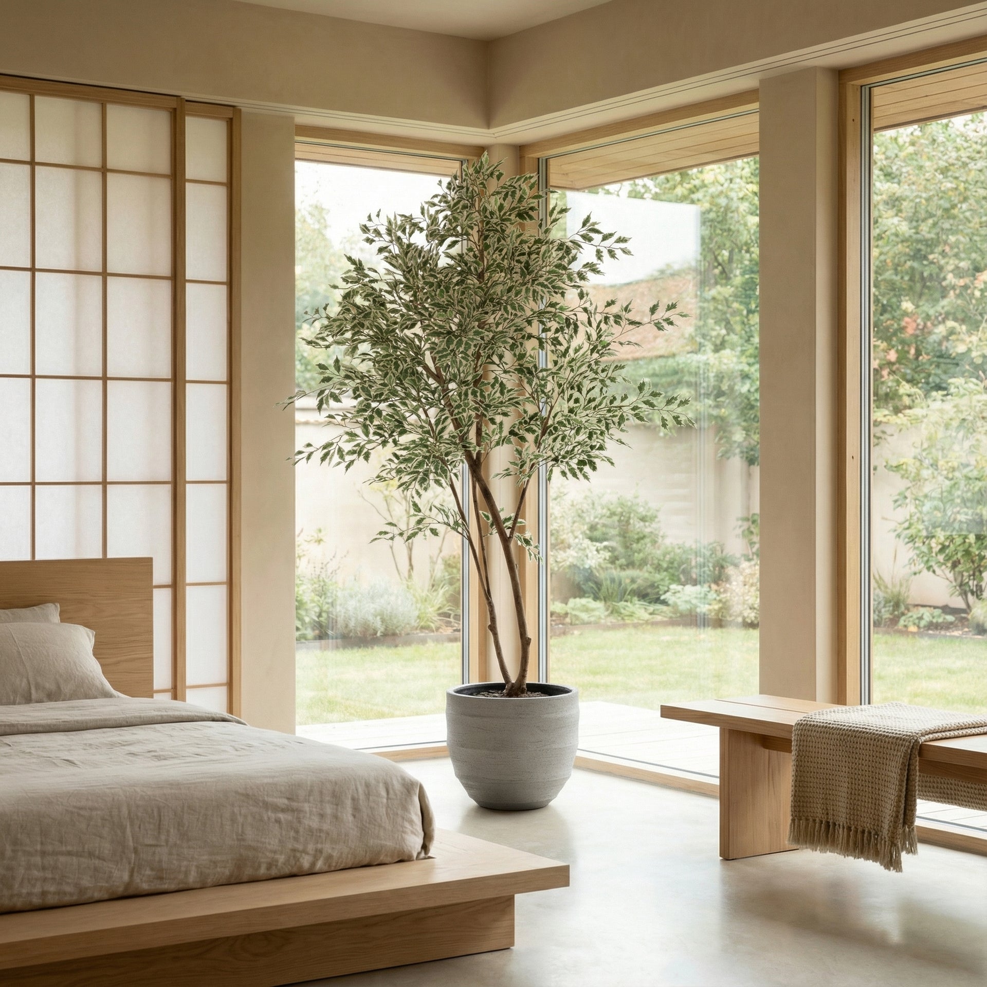 





Kunstplant Ficus Benjamina | 185cm - Afbeelding 4
