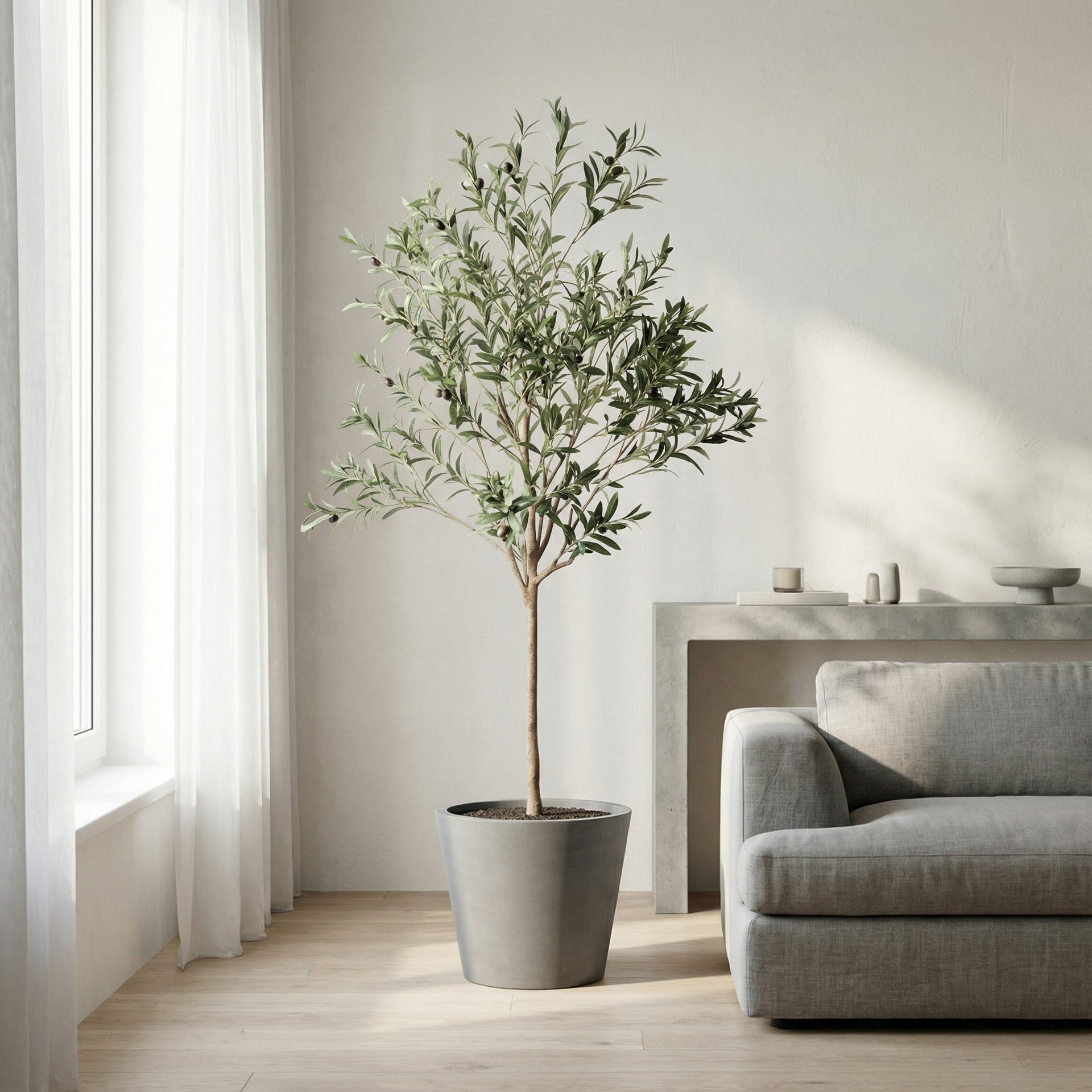 





Kunstplant Olijfboom | 172cm - Afbeelding 6
