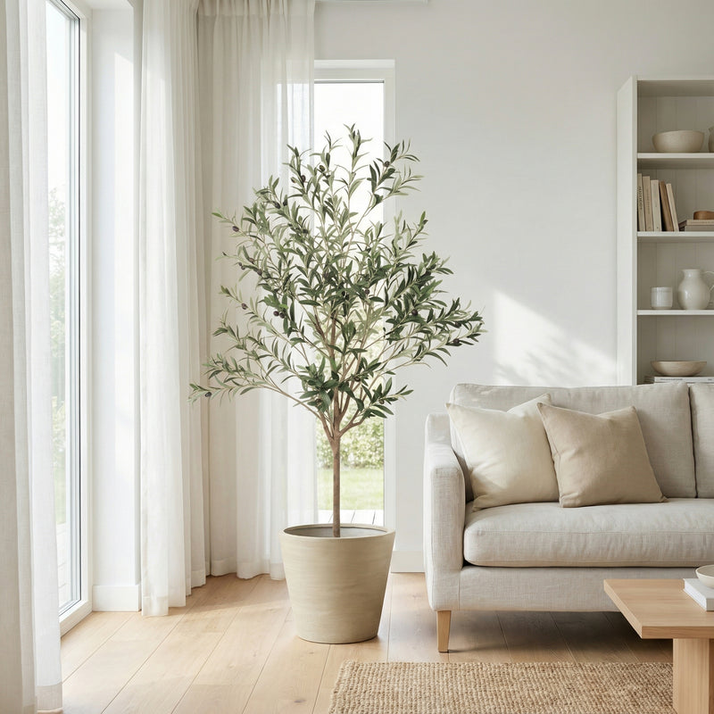 





Kunstplant Olijfboom | 172cm - Afbeelding 4
