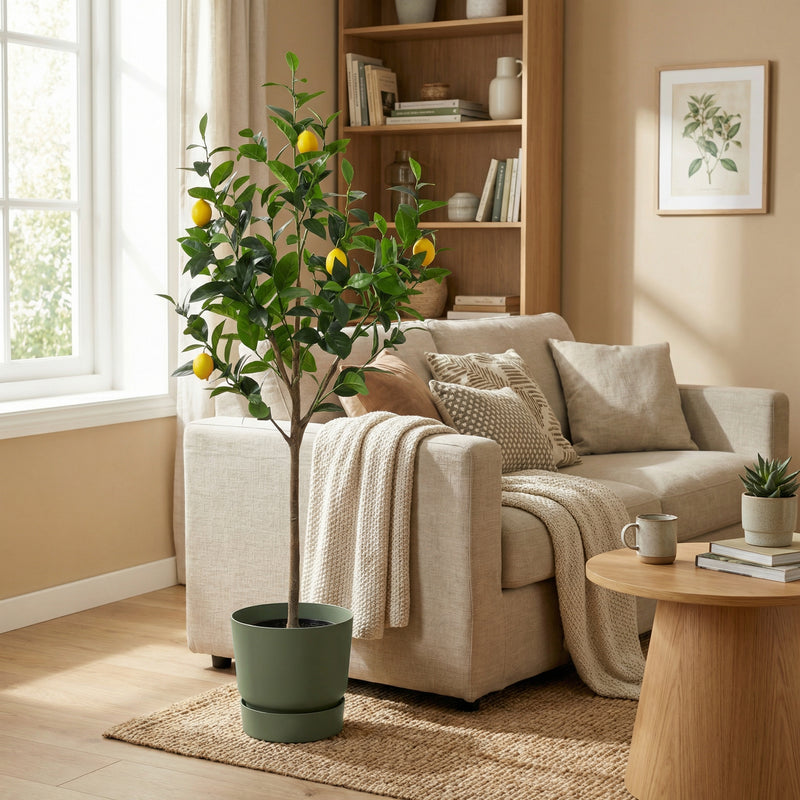 





Kunstplant Citroenboom | 150cm - Lifestyle foto kunstplant in interieur
