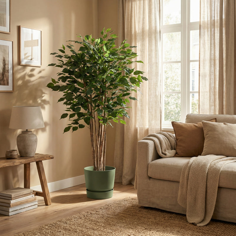 





Kunstplant Ficus Benjamina | 150cm - Afbeelding 5
