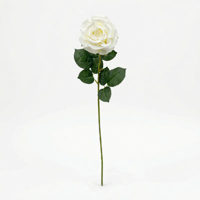 Kunstblume Rose weiß
