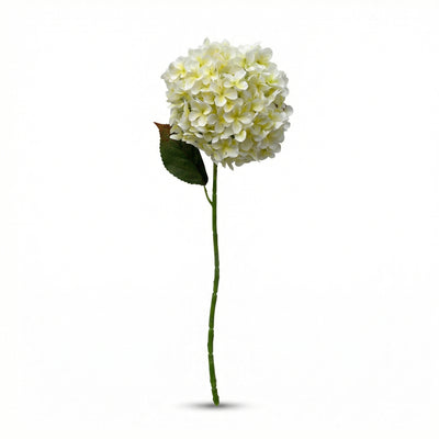 Kunstbloem Hortensia Wit
