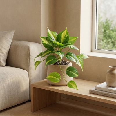 Kunstplant Epipremnum Variegata | 23cm