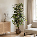 





Konstväxt Ficus Benjamina | 130cm - Lifestyle foto kunstplant in interieur
 thumbnail