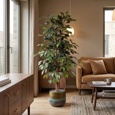 Kunstplant Ficus Benjamina | 130cm