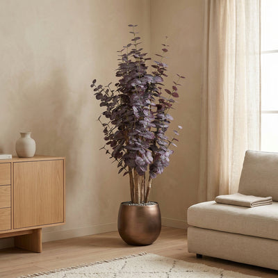 Kunstplant Eucalyptus Paars | 120cm