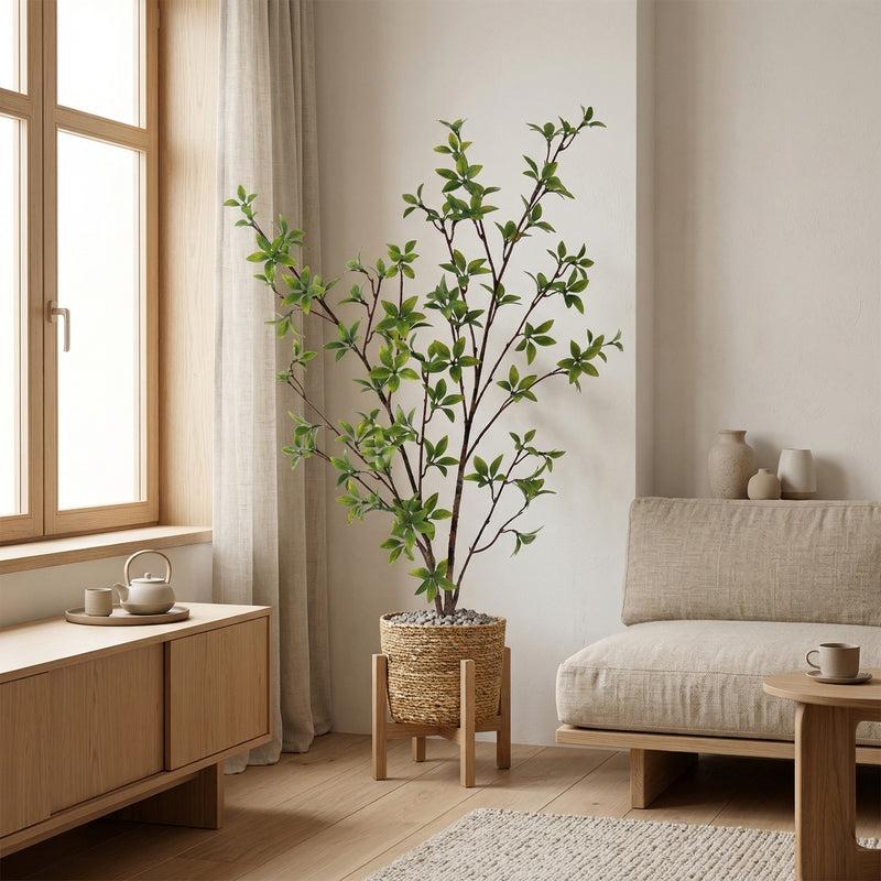 





Sztuczna Roślina Mirt - Lifestyle foto kunstplant in interieur
