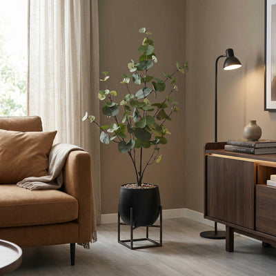 Kunstplant Eucalyptus Groen | 86cm