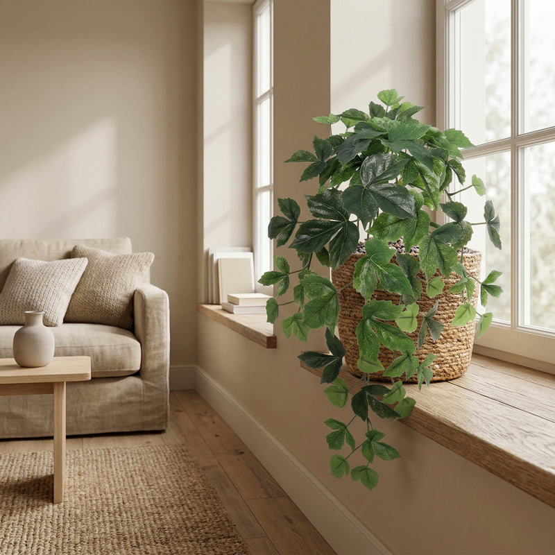 





Kunstpflanze Hängender Efeu - Lifestyle foto kunstplant in interieur
