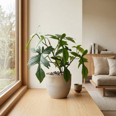 Kunstplant Philodendron Florida | 44cm