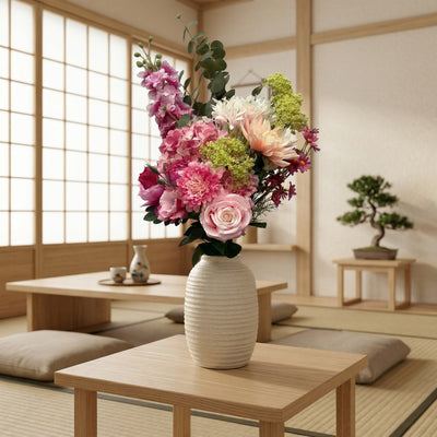 Boeket L Roze 11 stelen