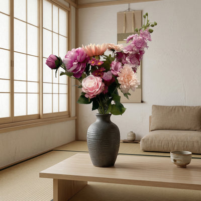 Boeket S Roze 7 stelen