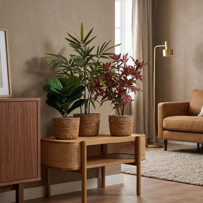 Groene Trio met Gevlochten Mand | Set B