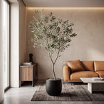 





Kunst Olijfboom | 240cm - Lifestyle foto kunstplant in interieur
 thumbnail