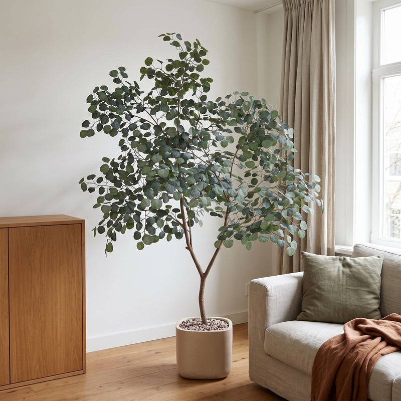 





Kunstpflanze Eukalyptus | 225cm - Afbeelding 4
