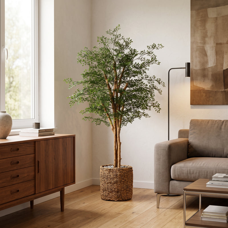 





Kunstig Ficus Cassia | 150cm - Lifestyle foto kunstplant in interieur
