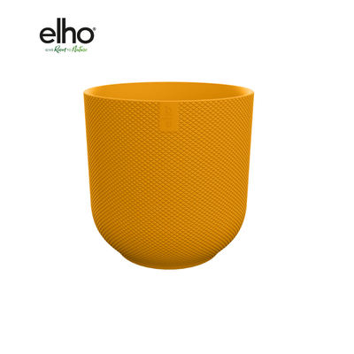 Vaso Elho Jazz Round giallo ambra