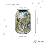 





Vase Cobalt Jungle - Lifestyle foto kunstplant in interieur
 thumbnail