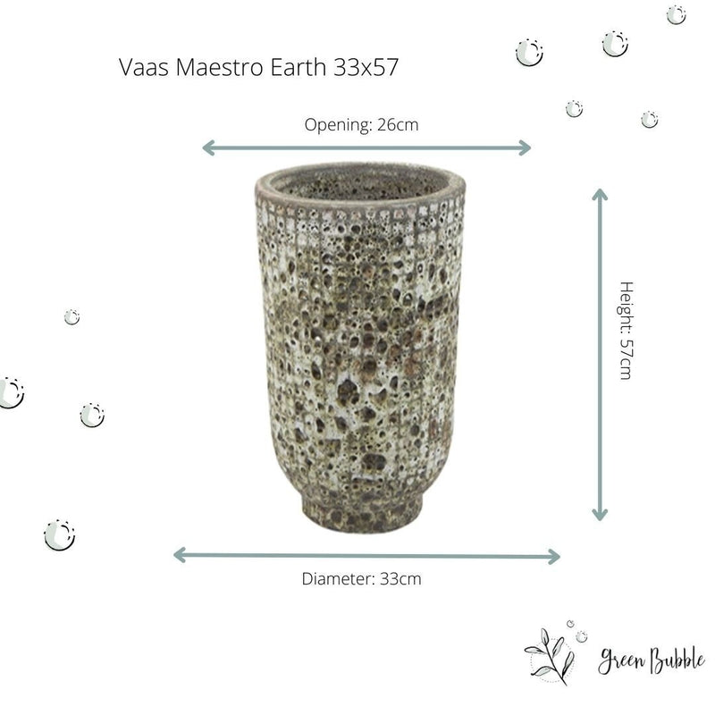 





Vaas Maestro earth - Detail view kunstplant
