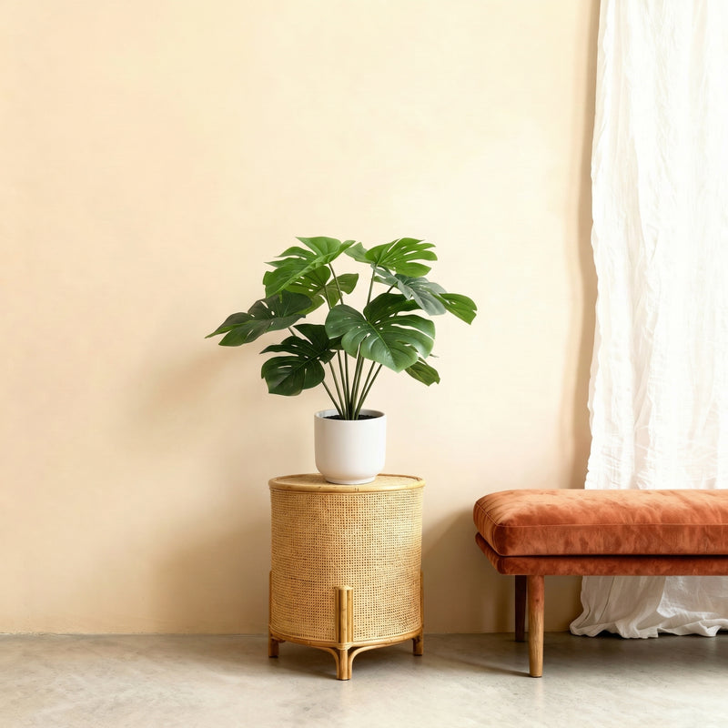 





Plante Artificielle Monstera Deliciosa avec Pot Décoratif - Lifestyle foto kunstplant in interieur
