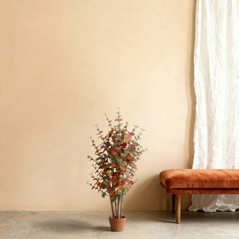 





Kunstpflanze Eucalyptus Multicolor | 120cm - Afbeelding 7
