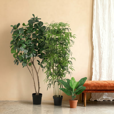 Home Office Set | Complete Kantoor Kunstplanten Bundel