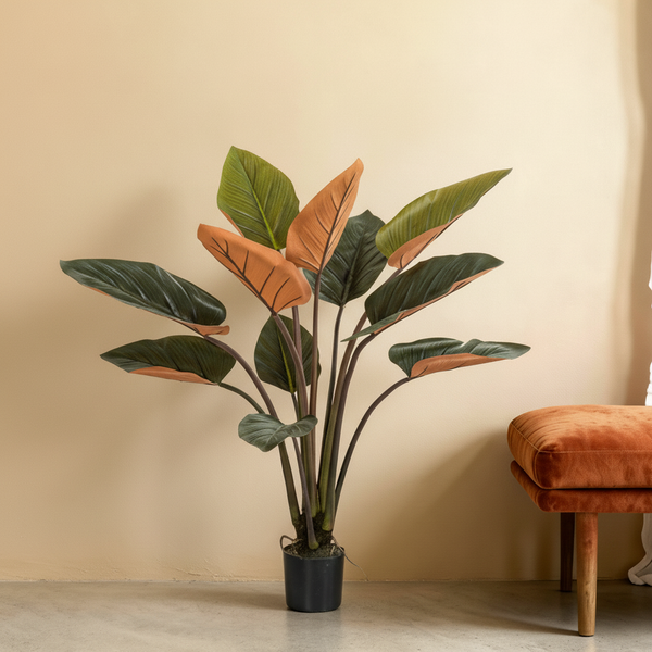 Kunst Philodendron 'Baumfreund' - 120 cm hoogte